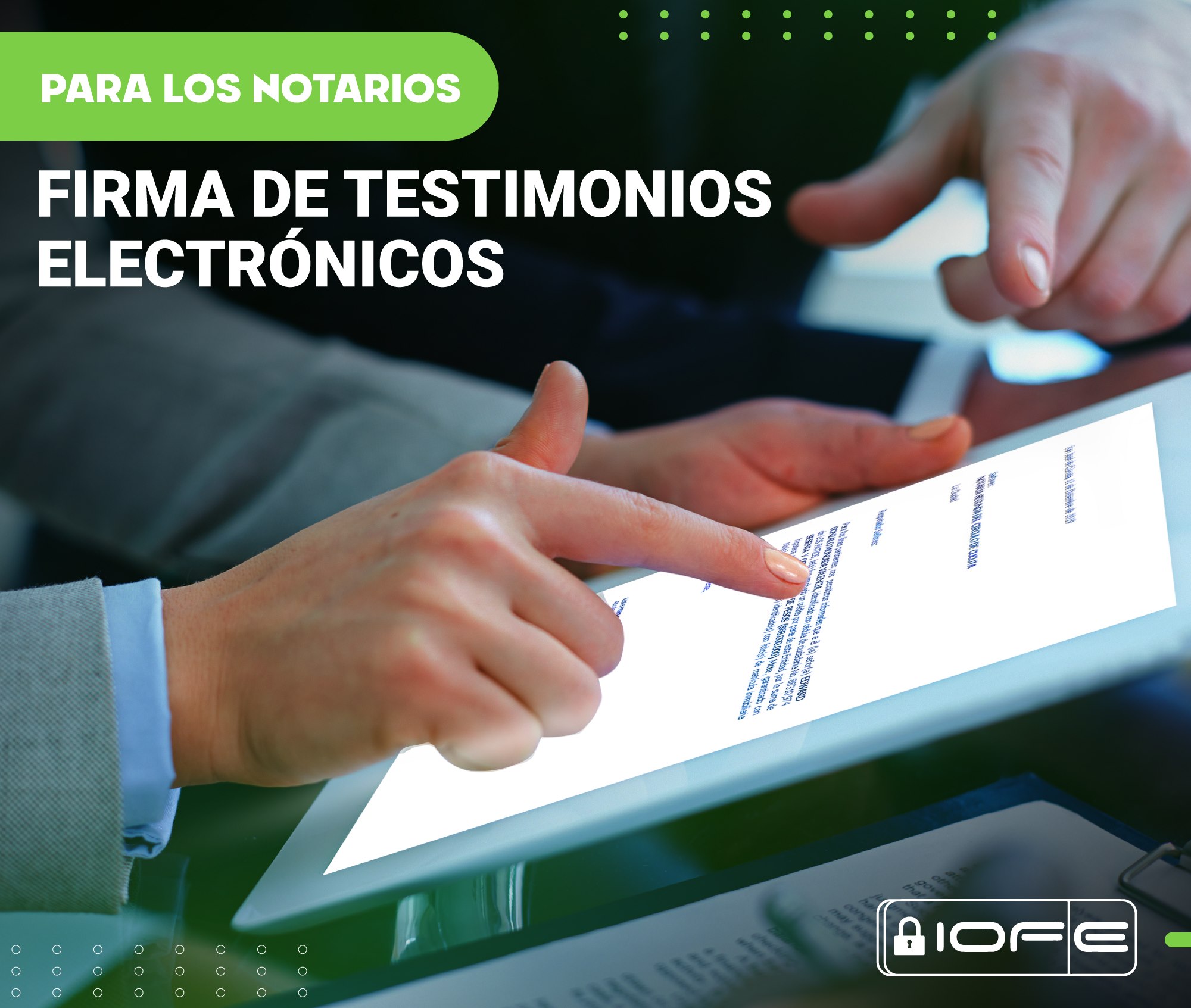 TESTIMONIOS ELECTRÓNICOS